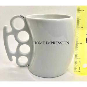 Utensilios de cocina de Metal con recubrimiento en polvo blanco, tazas de té y café, mesa decorativa de Metal, taza para beber té de jugo para el hogar, venta al por mayor - Product Image 1