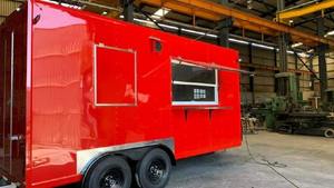 Remorque alimentaire commerciale pour les ventes de hot-dogs utilisée comme camion-restaurant mobile pour les restaurants Limonade Bar Snack - Product Image 3