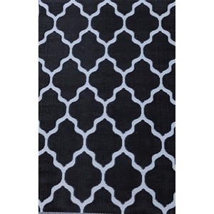 Jet-Line Tapis d'extérieur pour jardin Kate 150x240cm Noir pour balcon ou terrasse Décoration - Product Image 2