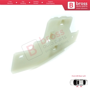 คลิปซ่อมชุดมอเตอร์กระจกไฟฟ้า BWR110 ประตูซ้าย สำหรับ 407 6E 6D ปี 2004-2011 4/5 ประตู 9644893580 - Product Image 5