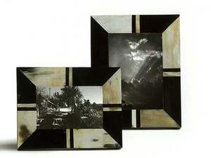 Cadre en corne fait main de haute qualité pour les espaces de luxe rustiques qui célèbrent les matériaux authentiques et le patrimoine artisanal durable - Product Image 5