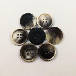 Natural Wholesale Buffalo Horn Finished <b>Button</b> Finished Colorful for Clothing Accessories High Quality - Product Image 5