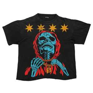 T-shirt surdimensionné personnalisé en coton lourd imprimé graphique décontracté pour hommes t-shirts vierges vintage lavés à l'acide chemises pour hommes - Product Image 3