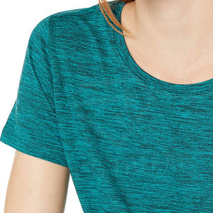 Camiseta de Manga Corta para Mujer de Algodón de Alta Calidad, Ecológica, Antiarrugas, de Secado Rápido, Transpirable, con Diseño Personalizable, para Verano - Product Image 4