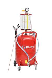 Tanque de Drenaje de Aceite Usado Portátil de 20 Galones, Drenador Manual de Cambio de Aceite, Altura del Embudo Ajustable, Equipo de Servicio de Gasolina Euro 4 - Product Image 6