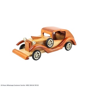 โมเดลรถไม้งานฝีมือทำจากไม้ที่หรูหราในการตกแต่งห้องของคุณ - Product Image 6