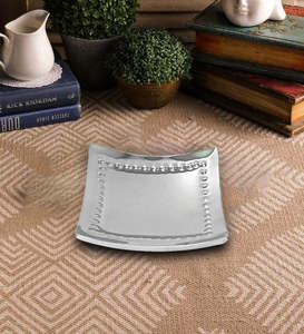 Plateau à chocolat argenté à la mode Design durable élégant parfait pour l'affichage de table Dessert servant et célébrations - Product Image 2