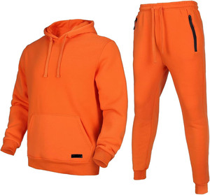 Ensemble de survêtement pour homme de qualité supérieure 100% coton, pull et design personnalisé, plus couleur, survêtement streetwear, sweat-shirt à capuche en vente - Product Image 6