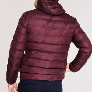 2024 Men's Winter Puffer <b>Jacket</b> Windproof <b>Waterproof</b> Breathable Casual Style Shiny Stand Collar <b>Thin</b> Outdoor Custom Logo High - Product Image 4
