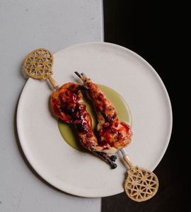 ไม้เสียบไม้เดี่ยวทำด้วยมือ30ซม. ไม้เสียบอะลูมิเนียมโลหะดีไซน์ใหม่ล่าสุด - Product Image 5