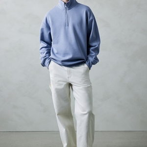 เสื้อลำลองระบายอากาศคุณภาพพรีเมี่ยมใหม่เสื้อธรรมดา100% อินเทรนด์ - Product Image 1