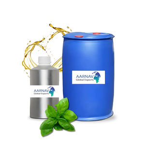 Huile Essentielle Pure d'Ocimum Basilicum |   Distillé à la vapeur |   Anti-âge |   Usage cosmétique et médical |   Exportateur OEM Inde |   AARNAV GLOBAL - Product Image 2