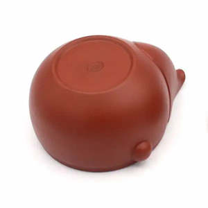 Tapa para tetera de arcilla roja Hohin (vajilla Tokoname) con diseño tradicional chino y asa, para regalos, artículos de bebida, tetera artesanal - Product Image 4