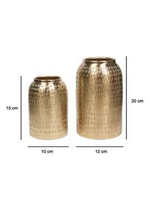 Florero de Metal para mesa moderna, jarrón de flores de alta calidad, gran cantidad, Vintage, decoración festiva moderna única, uso decorativo para el hogar, venta al por mayor - Product Image 3