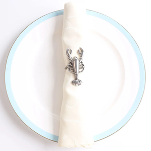 Reusable <b>Wedding</b> Napkin Ring Souvenir Parties Table Decor Luxurious <b>Tissue</b> Holder Cast Aluminum Serviette Napkin Ring Affordable - Product Image 5