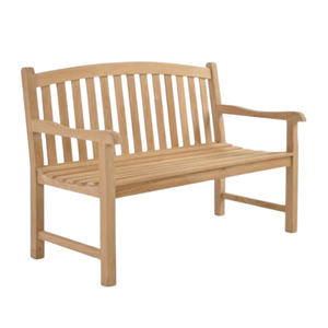 Banco de madera de teca de alta calidad para exteriores, banco de asiento ovalado para jardín, Patio, jardín, fabricante de muebles de Japón - Product Image 4