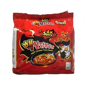 Samyang บะหมี่แห้ง buddak ถุงก๋วยเตี๋ยวไก่ร้อน140กรัม (แพ็ค5) - Product Image 6