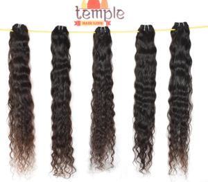 วิกผมดิบแบบลอนสำหรับต่อผมมนุษย์วิกผมลอนแบบไม่มีส่วนผสมทางเคมีแบบลอน - Product Image 1