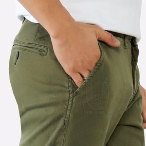 Pantalones Chinos Casuales de Verano para Hombre, a la Moda, de Corte Recto, Cintura Media, Ligeros, Ajustados, Transpirables - Product Image 3