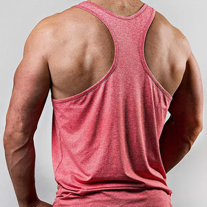 Camiseta sin mangas con logotipo personalizado para hombre 2024 para Fitness, culturismo, correr, deportes, camiseta sin mangas de algodón con chaleco de viaje para gimnasio - Product Image 3
