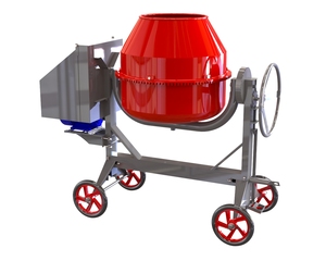 Bétonnière de ciment d'essence électrique diesel de machines de mélangeur concret de rendement élevé CHIHO - Product Image 3