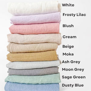 Европейская льняная ткань, размягченная широкая льняная ткань по длине для шитья различных цветов для использования в самолетах салфеток - Product Image 6