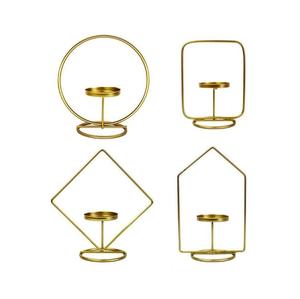 Bougeoirs modernes minimalistes en métal pour bougies chauffe-plat, coniques et cylindriques, idéaux pour la décoration de la maison, du bureau et de la chambre à coucher - Product Image 5