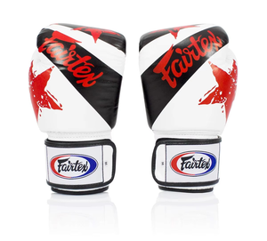 Fairtex High Quality Leather <b>Boxing</b> <b>Gloves</b> Full Printing for Muay Thai <b>Kick</b> <b>Boxing</b> & MMA Training Various Sizes Including 8oz - Product Image 3