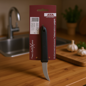 Couteau de cuisine Ilsa Spelucchino Curvo 7cm avec manche en nylon et accessoire en acier inoxydable - Product Image 3