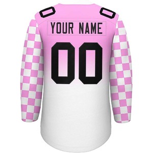 El último producto sublimación camiseta de hockey sobre hielo Impresión de secado rápido OEM deportes camiseta de hockey sobre hielo - Product Image 5