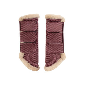 Bottes de brossage pour chevaux de qualité supérieure, fabriquées sur mesure au Pakistan, rembourrage absorbant les chocs, soutien complet des tendons et des jarrets, confortables - Product Image 1