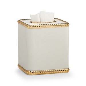 Boîte à mouchoirs unique de conception originale, dernière arrivée, fabriquée à la main, pour table, classique, indienne, écologique, durable, luxueuse, moderne, en métal - Product Image 6