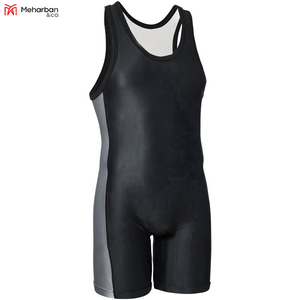 Traje de Lucha Libre de Alta Calidad, Algodón/Poliéster, Unisex, Talla Adulto, Diseño Personalizado, Ropa de Levantamiento de Pesas, Colores y Logotipo Personalizables - Product Image 4