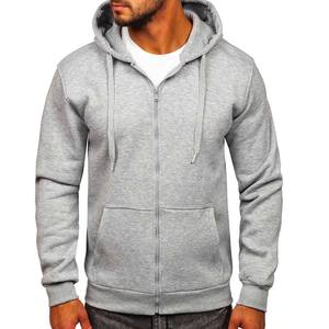 Nouveau sweat-shirt à capuche zippé surdimensionné et élégant à manches longues en molleton avec épaules tombantes - Product Image 4