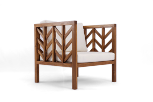 Elegant Weather-Resistant Outdoor Wooden Living Set High Quality <b>Restaurant</b> <b>Furniture</b> for Resorts - Product Image 3