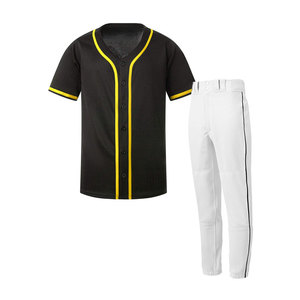 Uniforme de béisbol de nuevo estilo para hombre al mejor precio, ropa deportiva transpirable con logotipo personalizado, MOQ bajo, mejor oferta - Product Image 6