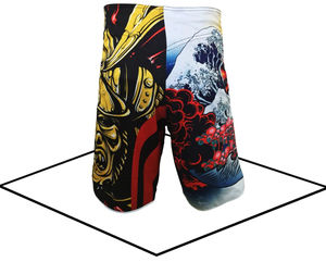 กางเกง MMA ผู้ชายขายดี สีสันปรับแต่งได้ ตัวเลือกโลโก้ด้านหน้า น้ำหนักเบา ระบายอากาศดี พิมพ์ลายแบบซับลิเมชั่น ขายส่ง - Product Image 3