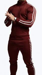 Ensemble de survêtement de sport pour hommes en gros, survêtement d'entraînement, survêtement personnalisé, pantalon de survêtement, ensemble deux pièces - Product Image 6