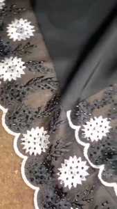 Elegante modesto Micro piedra bordado Abayas para mujeres Dubai vestidos formales tradicionales tela transpirable para musulmanes - Product Image 2