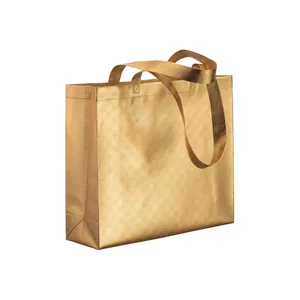 Borse Shopper in TNT Metallizzato Personalizzate, Prodotto Promozionale per Merchandising - Product Image 1