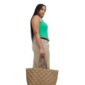 Hauts sans manches d'été de qualité supérieure pour femmes, couleur vert d'eau, de grande taille à côtes à vendre - Product Image 3