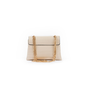 Sac en PU à motif crocodile gaufré Bej Aker - Product Image 2