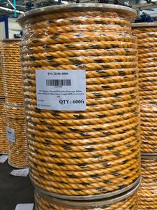 Cordon en polypropylène à 3 brins haute résistance Master PP, double tressage en nylon, multipack blanc/bleu, garantie limitée pour l'Inde - Product Image 5