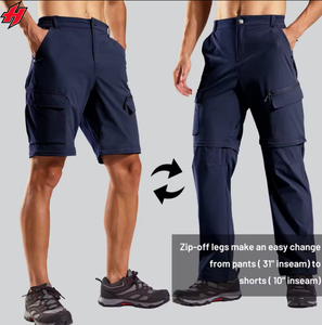 กางเกงปีนเขากันลมกันน้ำระบายอากาศได้ดีสำหรับทุกสภาพอากาศกลางแจ้งสไตล์ลำลอง - Product Image 2