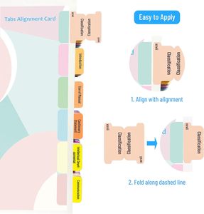 Ensemble d'onglets d'indexation DSM-5-TR avec 94 onglets imprimés, 18 onglets vierges, carte d'alignement et cartes d'abréviations (Vente en gros) - Product Image 3