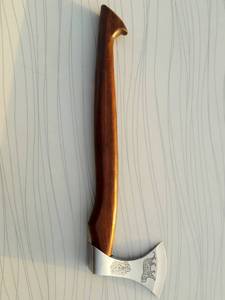 Vente en gros Personnalisé Qualité supérieure OEM ODM Service Hache en acier damassé faite à la main Lames de PRESTIGE de qualité industrielle pour l'extérieur - Product Image 5