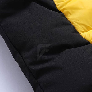 แจ็กเก็ตขนเป็ดของผู้ชายเสื้อโค้ทมีฮู้ดคอปกสูงสไตล์สตรีท - Product Image 4