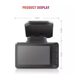 Caméra embarquée double objectif 4K Ultra HD, enregistreur vidéo de sécurité automobile, vision nocturne, contrôle par application WiFi, système de surveillance de stationnement 24h/24 - Product Image 4