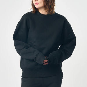 Sudadera para mujer con logotipo personalizado y opciones de bordado estampado, Jersey cómodo diseñado para uso diario y moda informal - Product Image 5