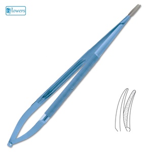Portaagujas Quirúrgico Six Flowers F7-382, Instrumento Quirúrgico Clase I con Certificación CE, Manual para Operaciones Quirúrgicas y Cirugía General - Product Image 1